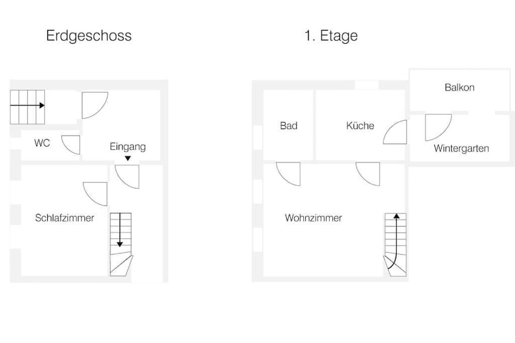 Maisonettewohnung In Elbnaehe Dresden Exterior photo